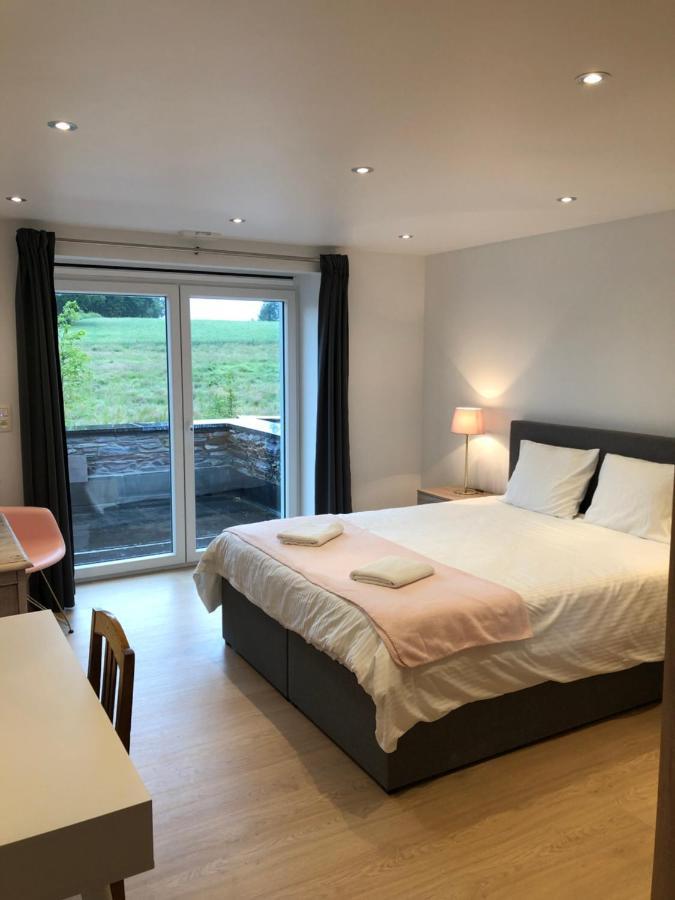 Pegasus I - 2 Chambres De Luxe, Cuisine, Salon, 2 Terrasses Et Sauna Vielsalm Exterior photo